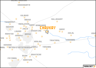 map of Chavkay