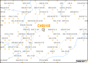 map of Chavka