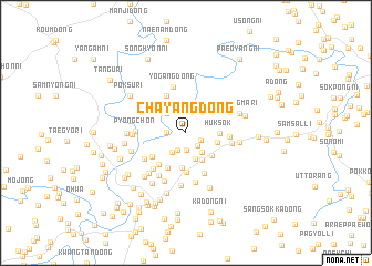 map of Chayang-dong