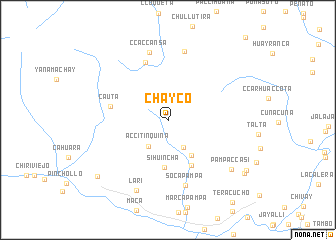 map of Chayco