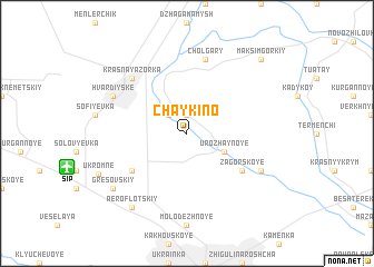 map of Chaykino