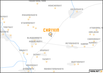 map of Chaykin