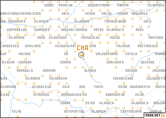 map of Chã