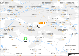 map of Cheadle