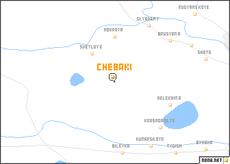 map of (( Chebaki ))