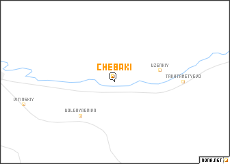 map of Chebaki