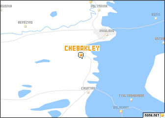 map of Chebakley