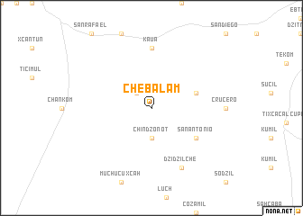 map of Chebalam
