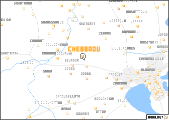 map of Chebbaou