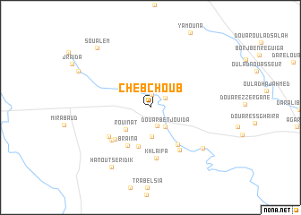 map of Chebchoub