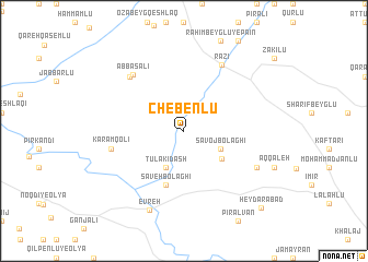 map of Chebenlū