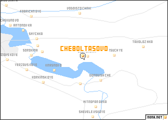 map of Cheboltasovo
