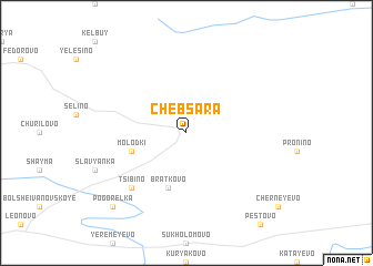 map of Chebsara