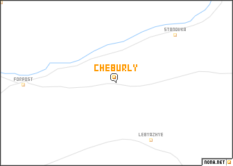 map of Cheburly