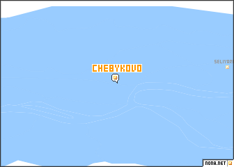 map of Chebykovo