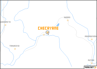 map of Checayane