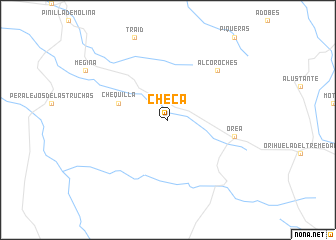 map of Checa