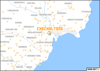 map of Chech\