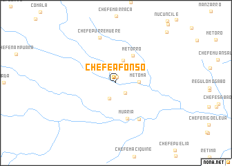 map of Chefe Afonso