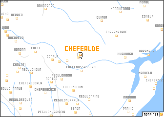 map of Chefe Alde