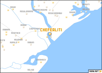 map of Chefe Aliti