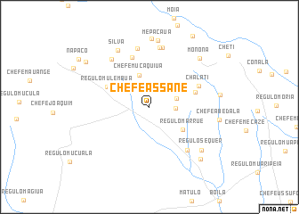 map of Chefe Assane