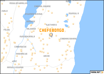 map of Chefe Bongo