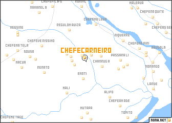 map of Chefe Carneiro