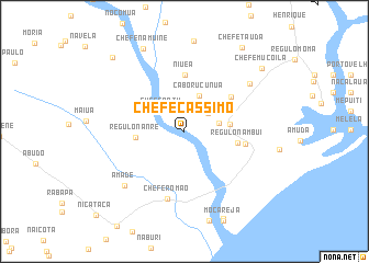 map of Chefe Cassimo