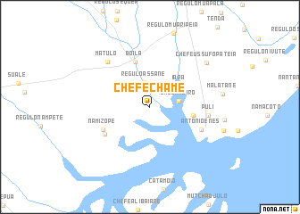 map of Chefe Chame