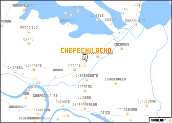 map of Chefe Chilacho