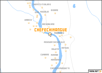 map of Chefe Chimangue