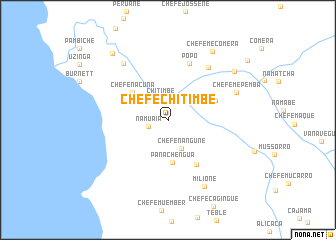 map of Chefe Chitimbe