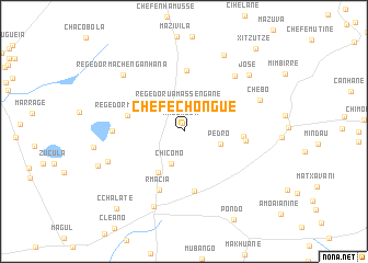 map of Chefe Chongue