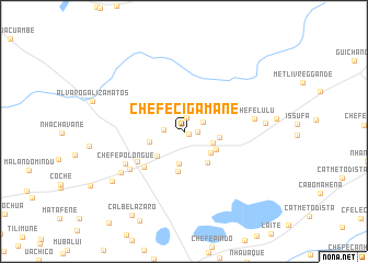 map of Chefe Cigamane