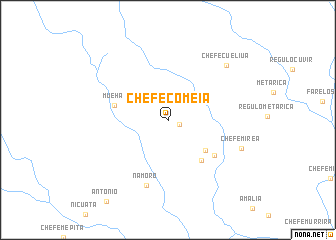 map of Chefe Comeia