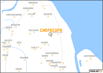 map of Chefe Cufa