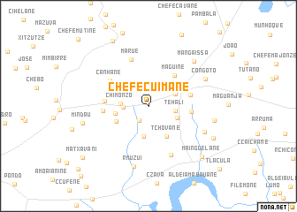 map of Chefe Cuimane