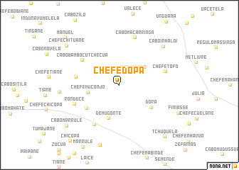 map of Chefe Dopa