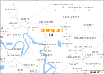 map of Chefe Duma