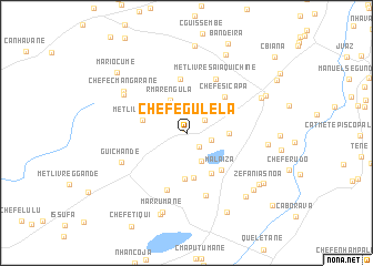 map of Chefe Gulela