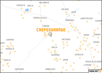 map of Chefe Gumande