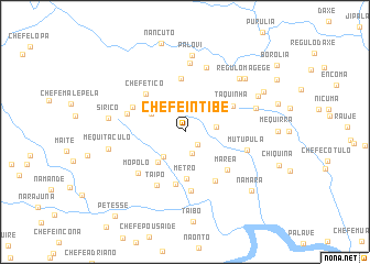 map of Chefe Intibe