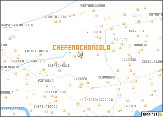 map of Chefe Machongola