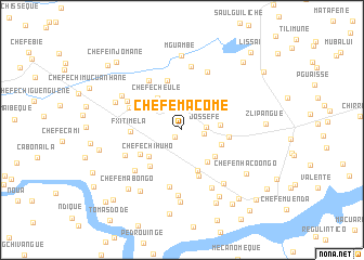 map of Chefe Macome