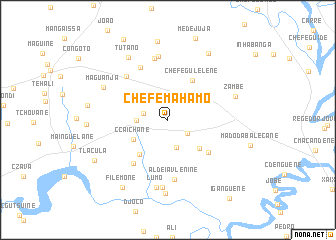 map of Chefe Mahamo