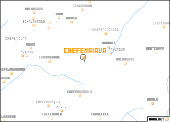 map of Chefe Maiava