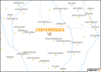 map of Chefe Marques