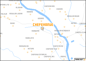 map of Chefe Marué