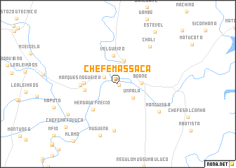 map of Chefe Massaca